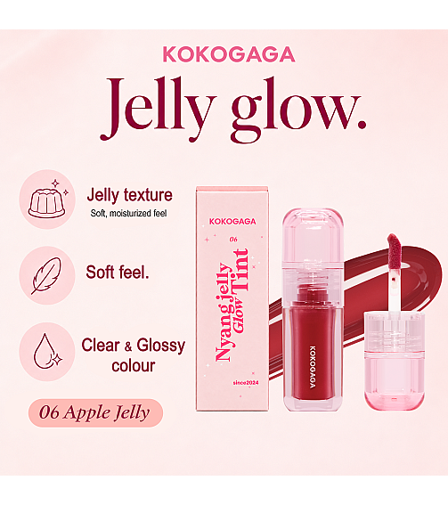 KOKOGAGA - Nyang jelly Glow Tint 06 Apple jelly