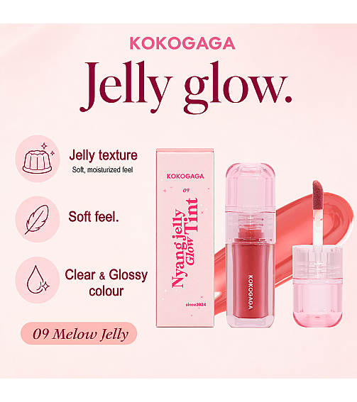KOKOGAGA - Nyang jelly Glow Tint 09 Melow jelly