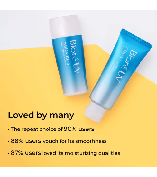 Biore UV Aqua Rich Watery Gel Sunscreen SPF 50+ PA++++ (70g)