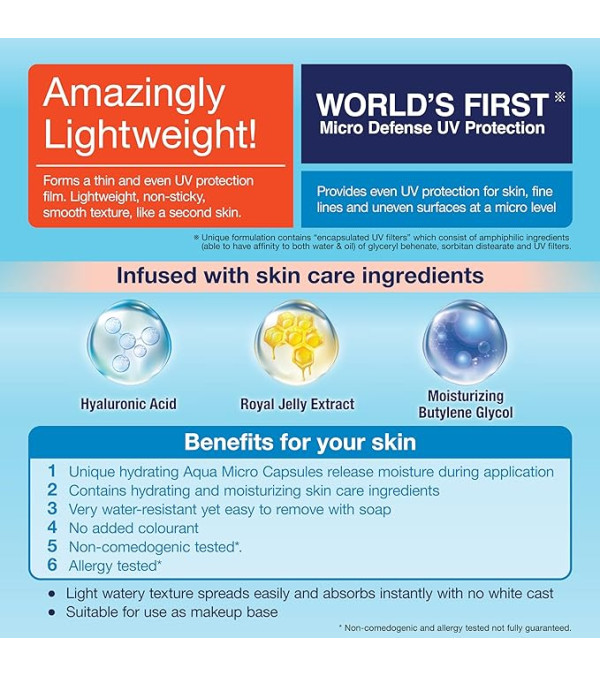 Buy BIORE UV Aqua Rich Watery Essence Sunscreen SPF 50+ PA++++ (50g ...