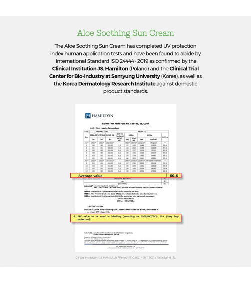 Cosrx Aloe Soothing Sun Cream SPF 50+ Pa+++ (50ml)