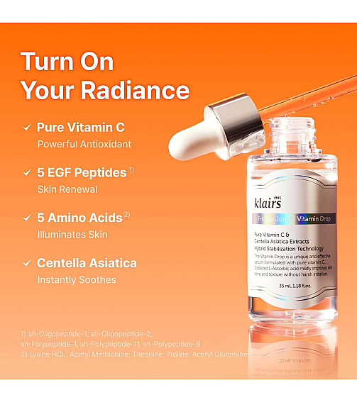 Dear, Klairs Freshly Juiced Vitamin Drop (35ml)
