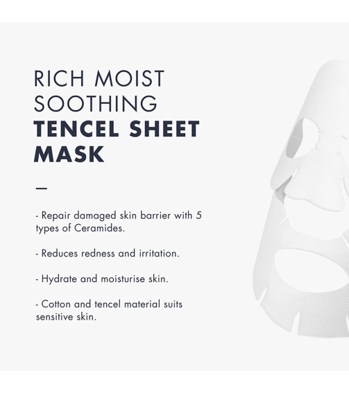 Dear, Klairs Rich Moist Soothing Tencel Sheet Mask (25ml) Dear, Klairs Rich Moist Soothing Tencel Sheet Mask (25ml)