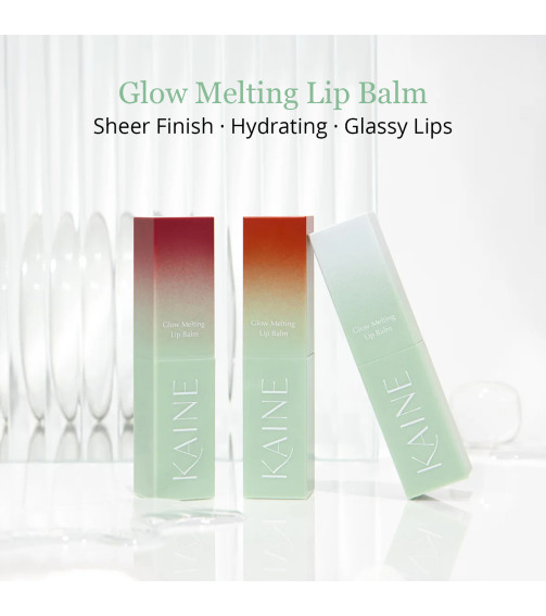Kaine Glow Melting Lip Balm - #02 Rosy Plum  (3.7g)