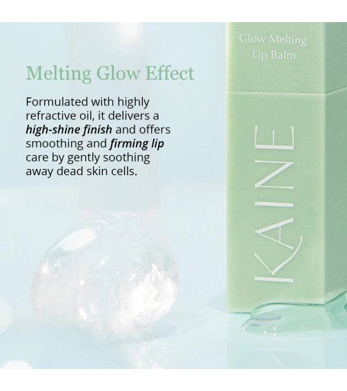 Kaine Glow Melting Lip Balm - #02 Rosy Plum  (3.7g)