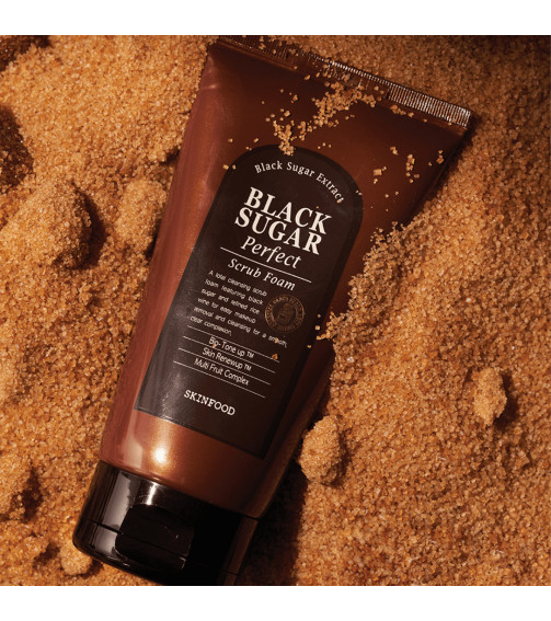 SKINFOOD BLACK SUGAR PERFECT SCRUB Foam