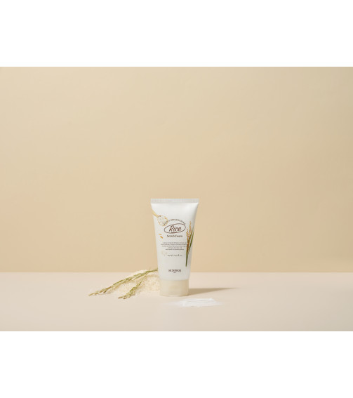 SKINFOOD RICE DAILY BRIGHTENING SCRUB FOAM