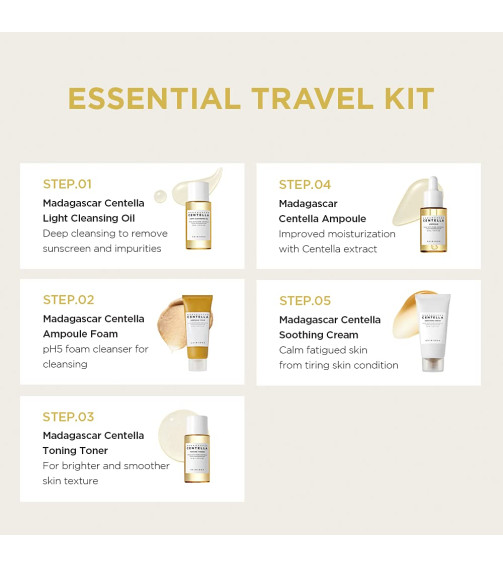SKIN1004 MADAGASCAR CENTELLA TRAVEL KIT