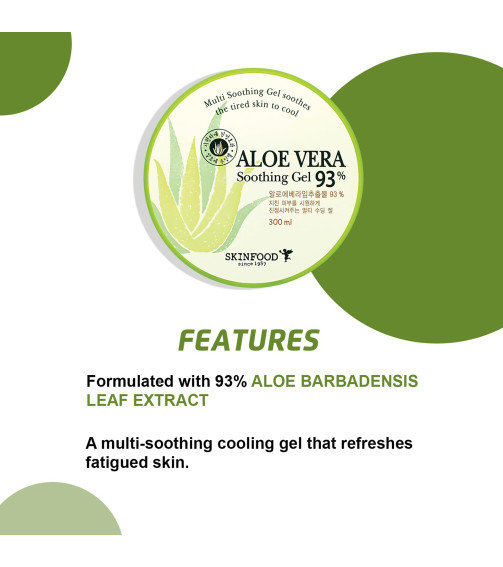 Skinfood ALOE VERA 93% SOOTHING GEL