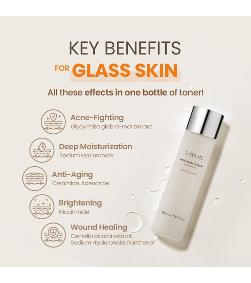 TIRTIR MILK SKIN TONER 50mL