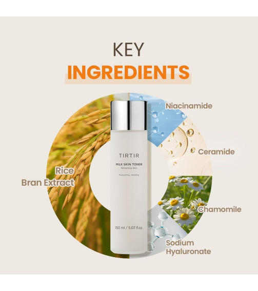TIRTIR MILK SKIN TONER 50mL