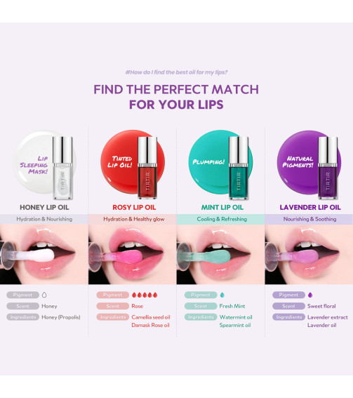 TIRTIR MY GLOW LIP OIL ROSY 5.7mL