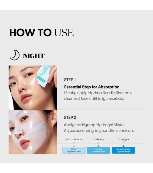 VT COSMETICS Hydrop Reedle Shot 100hl 2-step Hydrogel Mask