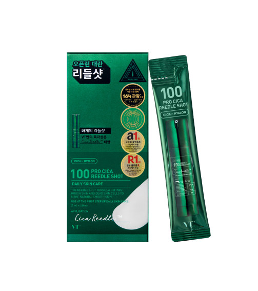 VT Cosmetics Pro Cica Reedle Shot 100 Stick 2ml (10ea)