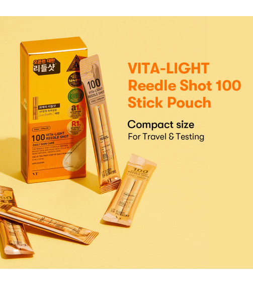 VT Cosmetics Vita-Light Reedle Shot 100 Stick 2ml (10ea)