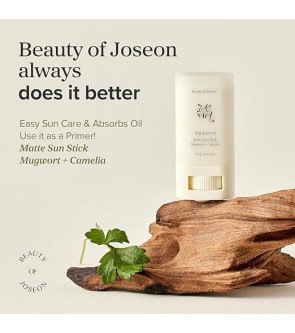 Beauty of Joseon Matte Sunstick Mugwort + Camelia [SPF50+ PA++++] (36g)