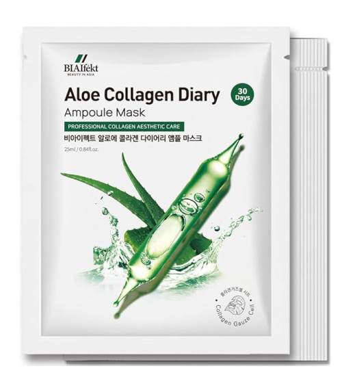 BIAIfekt Aloe Collagen Diary Ampoule Mask