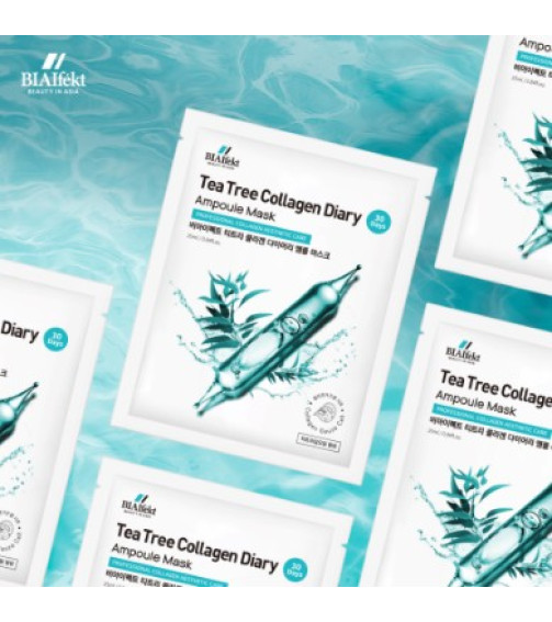BIAIfekt Tea Tree Collagen Diary Ampoule Mask